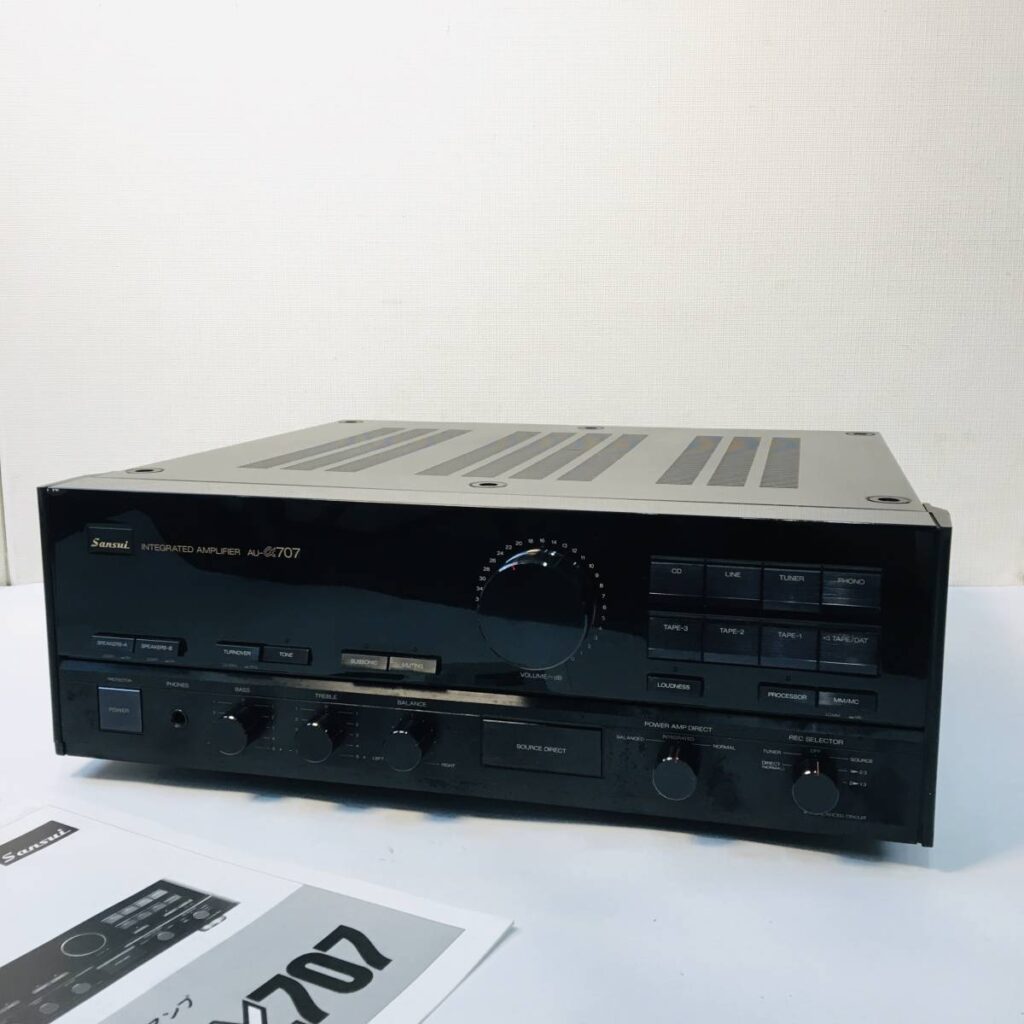 SANSUI AU-α707（ステレオプリメインアンプ）