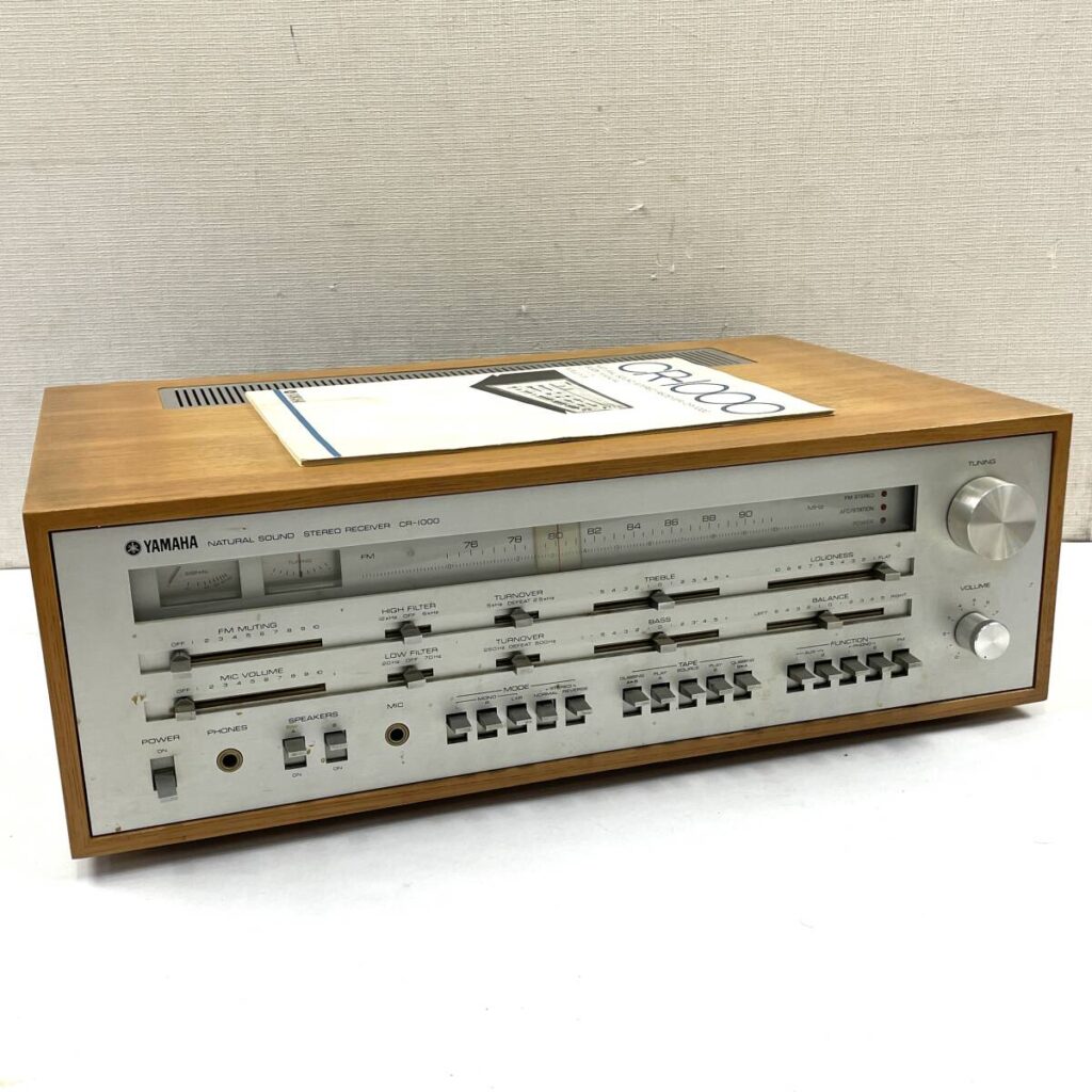 YAMAHA CR-1000（FMステレオレシーバーアンプ）
