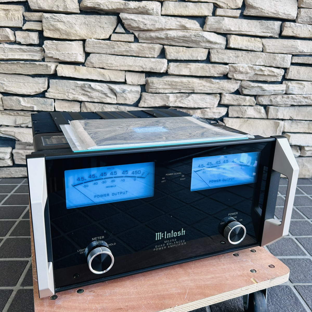 Mcintosh パワーアンプ MC452